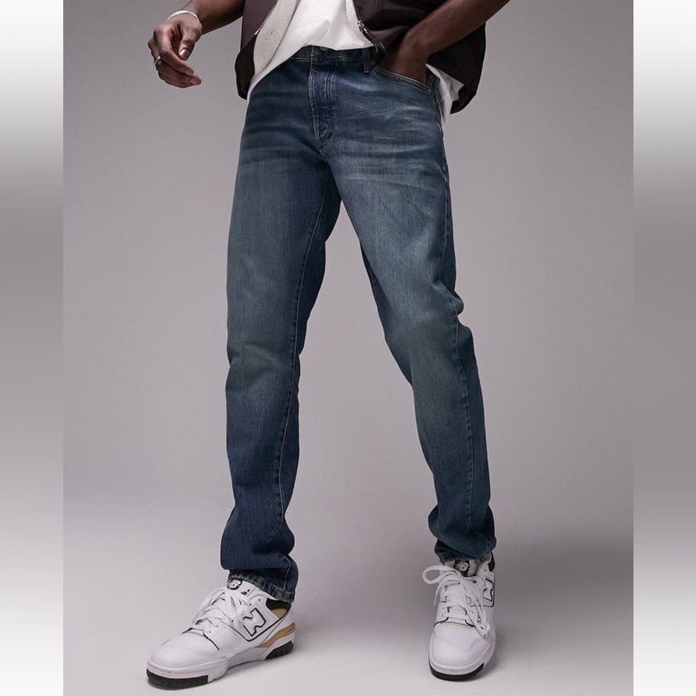 Topman Slim Straight Denim